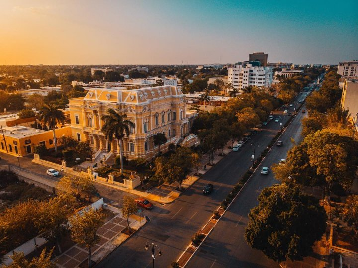 Paseo de Montejo en Mérida